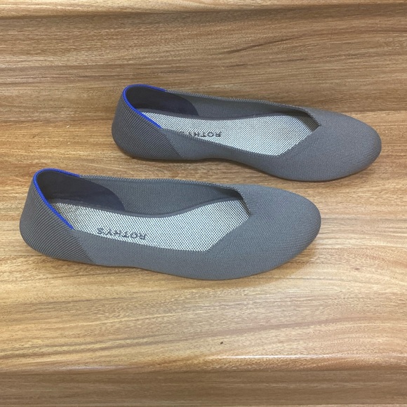 Rothy's Shoes | Women's The Flat - Size 11 1/2 in Grey - Picture 4 of 10